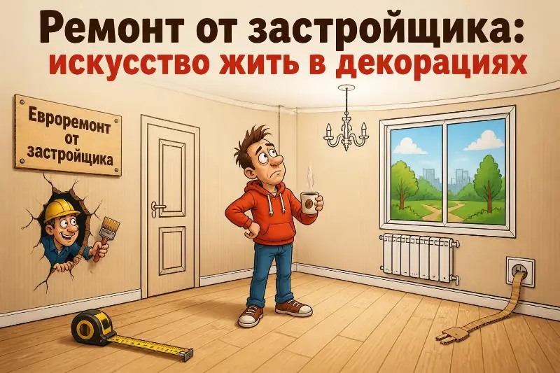 Ремонт от застройщика: как заехать в новостройку и не начать всё заново